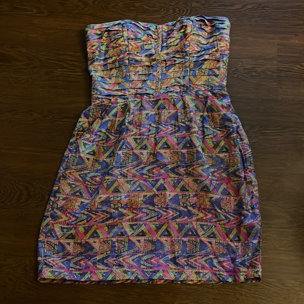 Charlie Jade Strapless Mini Dress